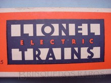 Brinquedos antigos -  - Logotipo Art Deco de caixa da fabrica LIONEL desde a década de 1930 até os dias atuais