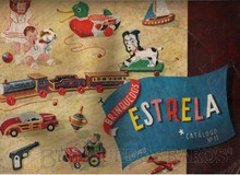 Brinquedos antigos -  - Catalogo 1948-1949 da Fábrica de Brinquedos Estrela, Brasil