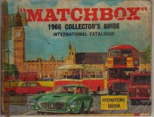 Brinquedos antigos -  - Catálogo 1966 da Fábrica Matchbox, Inglaterra