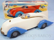Brinquedos antigos -  - Carro de Corrida Siku 137 com 25,00 cm de comprimento Fabricado pela Siku Alemanha Carroceria de plástico rígido e mecânica de metal com motor à fricção Década de 1950