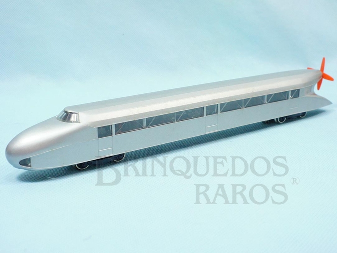Brinquedo antigo Marklin Automotriz Schienenzeppelin Protótipo experimental construído entre 1929 e 1939 de linhas aerodinâmicas com motor BMW  de 12 cilindros era movido por uma hélice e bateu o recorde de velocidade em 1931 alcançando 200 km por hora  Número 3077 Classificação Koll