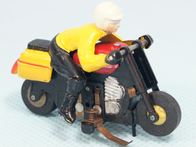 Brinquedo antigo Motocicleta com 6,00 cm de comprimento Série HO T-Jet Thunderbike Motorcycle Década de 1970