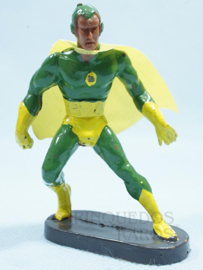 Brinquedo antigo Visão de plástico pintado completo com capa Década de 1970