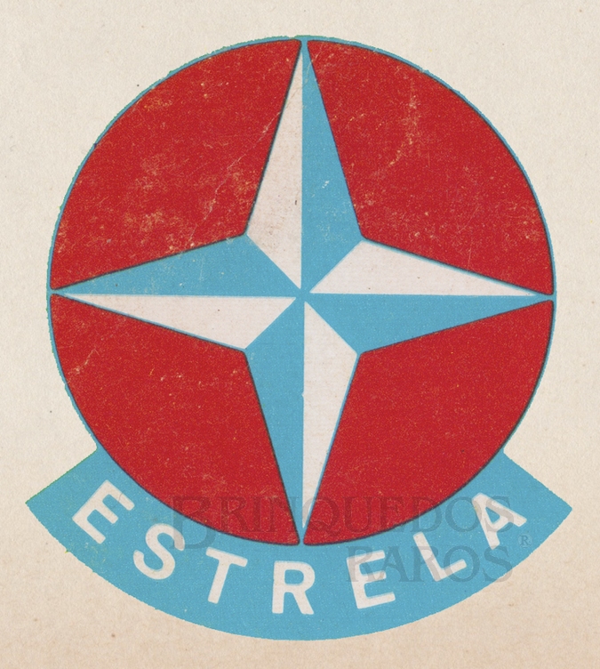 Brinquedo antigo Estrela Logotipo criado em 1972 e utilizado até hoje