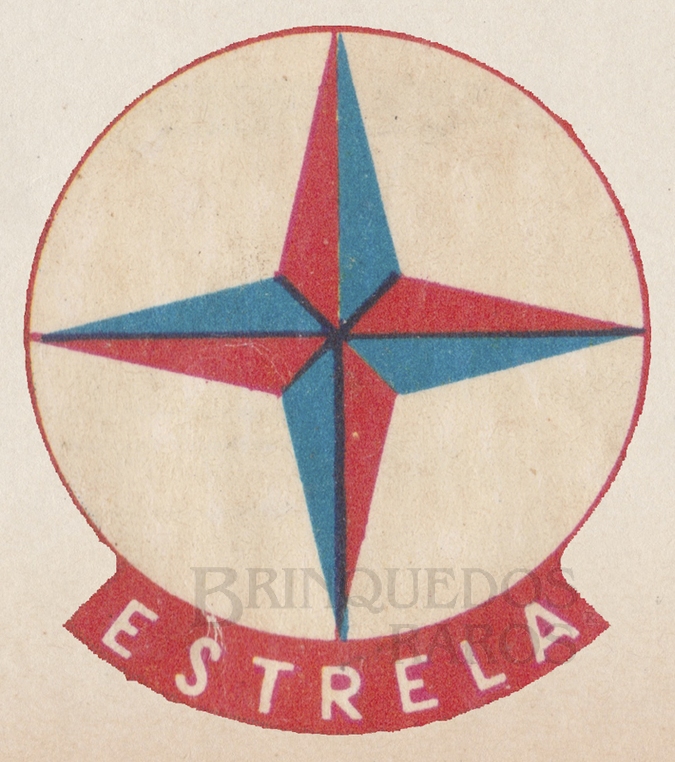 Brinquedo antigo Estrela Logotipo Ano 1964