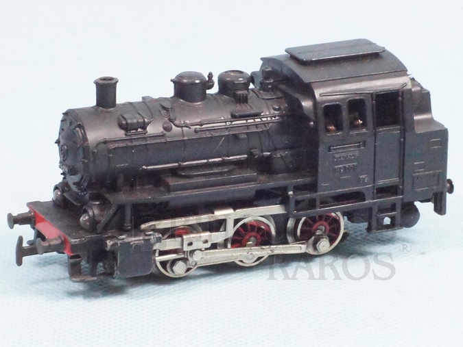 Brinquedo antigo Marklin Locomotiva Tanque a Vapor Classe BR 89 Rodagem C Ferrovia Alemã Número CM800 Classificação Koll