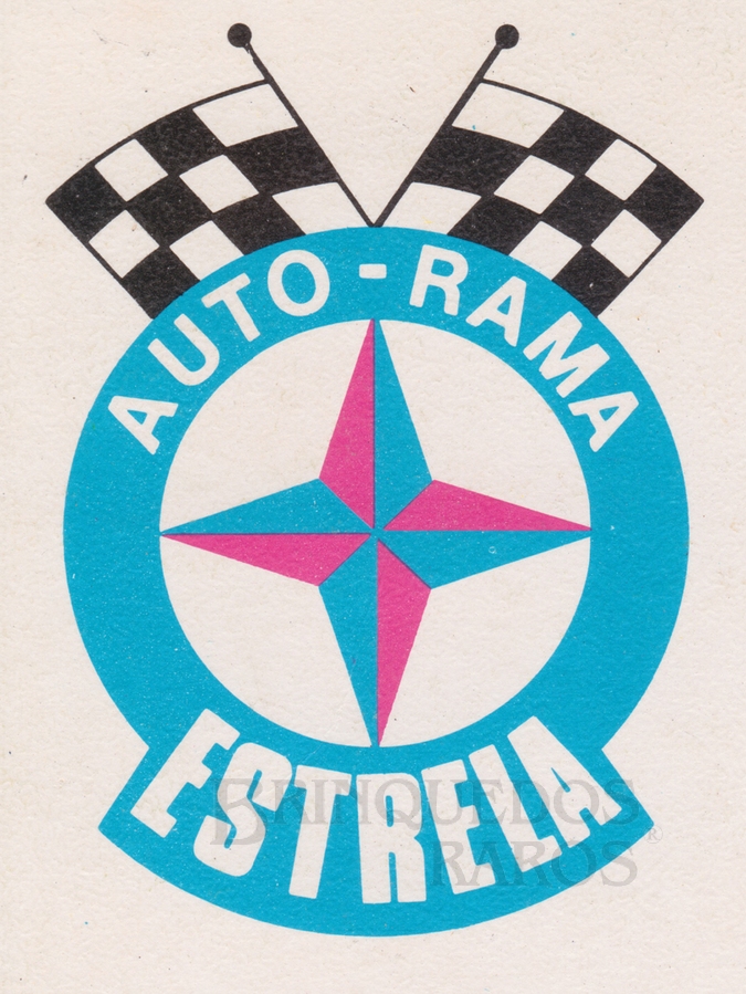 Brinquedo antigo Logotipo Estrela específico para os itens de Autorama Ano 1967