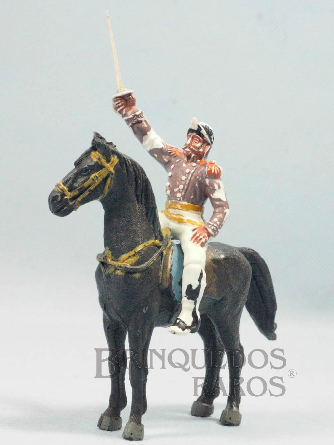 Brinquedo antigo Dom Pedro I a Cavalo Série Independência ou Morte Década de 1970