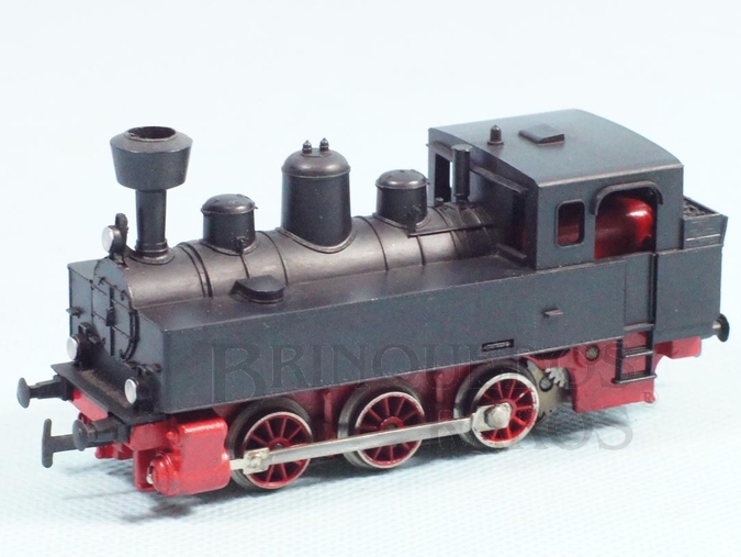 Brinquedo antigo Marklin Locomotiva Tanque a Vapor Linha secundária Rodagem C Número 3087 Classificação Koll