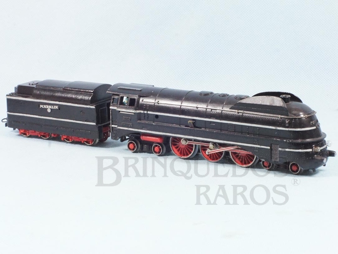 Brinquedo antigo Marklin Locomotiva a Vapor Classe BR 06 Rodagem 2`C2` Ferrovia Alemã Número SK800 Classificação Koll