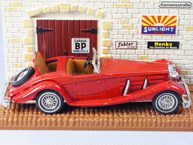 Brinquedo antigo 1938 Mercedes Benz 540K Yesteryear Década de 1980