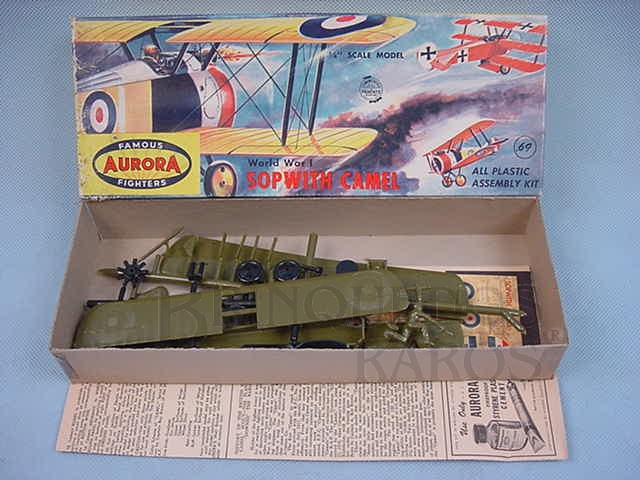 Brinquedo antigo Avião Sopwith Camel Década de 1960