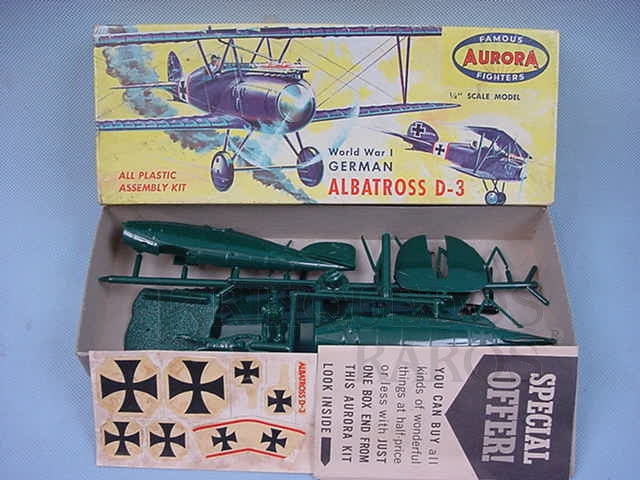 Brinquedo antigo Avião Albatross D-3 Década de 1960