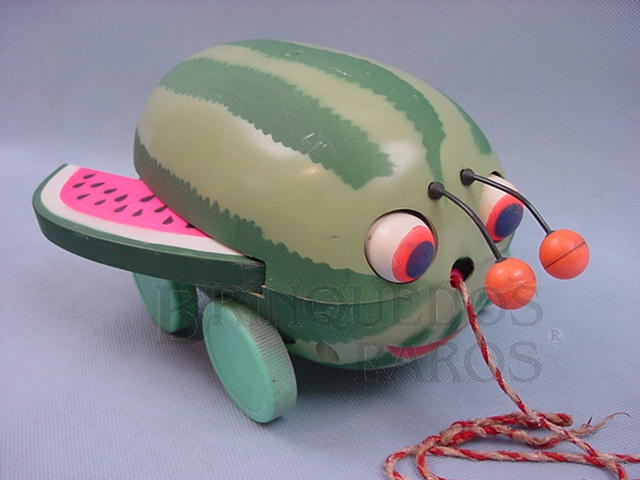 Brinquedo antigo Melancia Joaninha Década de 1970