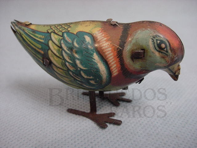 Brinquedo antigo Passarinho com 8,00 cm de altura Penny Toy Década de 1940