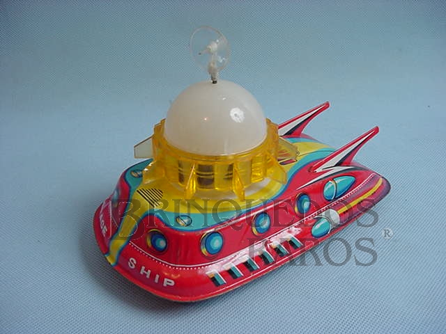 Brinquedo antigo Nave Espacial com 20,00 cm de comprimento Space Ship Mercury Explorer Década de 1960