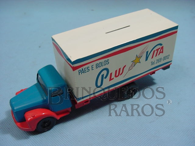 Brinquedo antigo Scania Vabis L111 Furgão Plus Vita