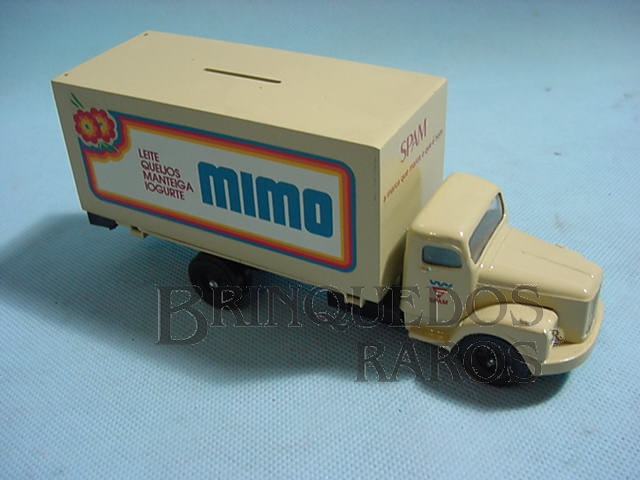 Brinquedo antigo Scania Vabis L111 Furgão Mimo