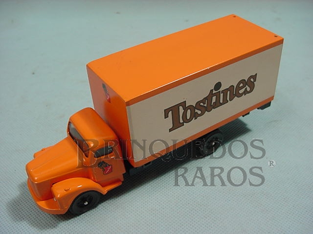 Brinquedo antigo Scania Vabis L111 Furgão Tostines