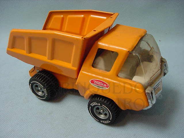 Brinquedo antigo Caminhão basculante com 20,00 cm de comprimento Década de 1970