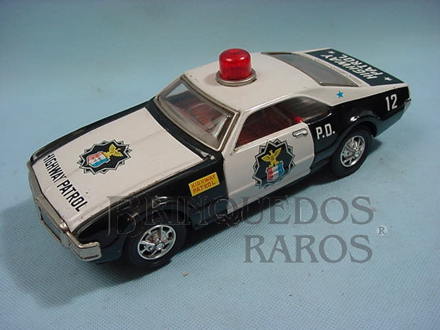 Brinquedo antigo Oldsmobile Toronado Highway Patrol com 25,00 cm de comprimento Década de 1970