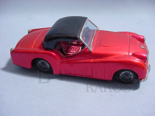 Brinquedo antigo Triumph TR3 com 20,00 cm de comprimento Década de 1970