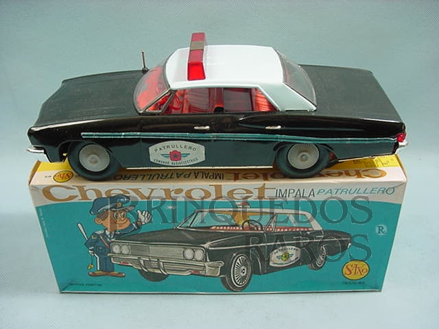 Brinquedo antigo Chevrolet Impala 1978 Patrullero