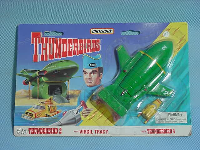 Brinquedo antigo Naves Thunderbirds FAB 2 e FAB 4 importadas pela Estrela nos anos 90