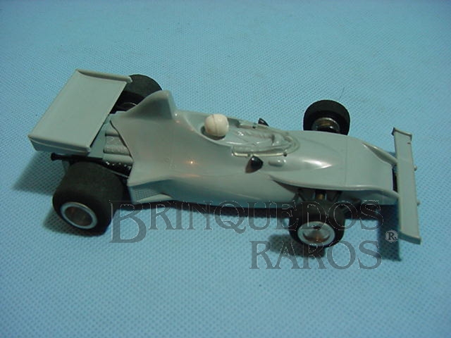 Brinquedo antigo Copersucar Série Emerson Fittipaldi Fórmula 1 cinza Década de 1970