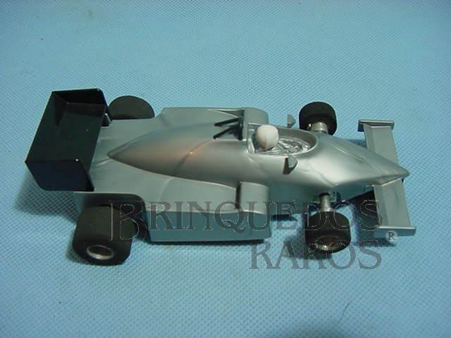 Brinquedo antigo McLaren prateada Série Ayrton Senna
