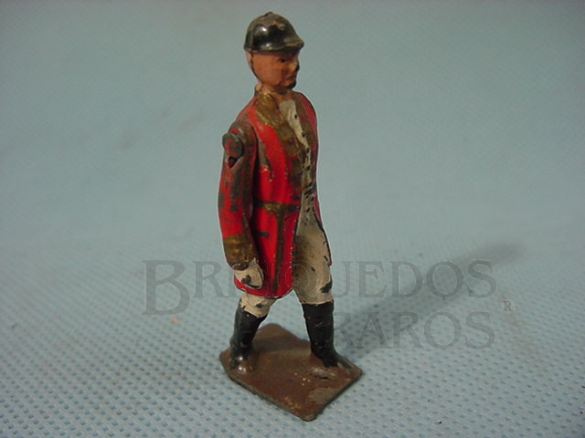 Brinquedo antigo Cavaleiro a pé Década de 1950