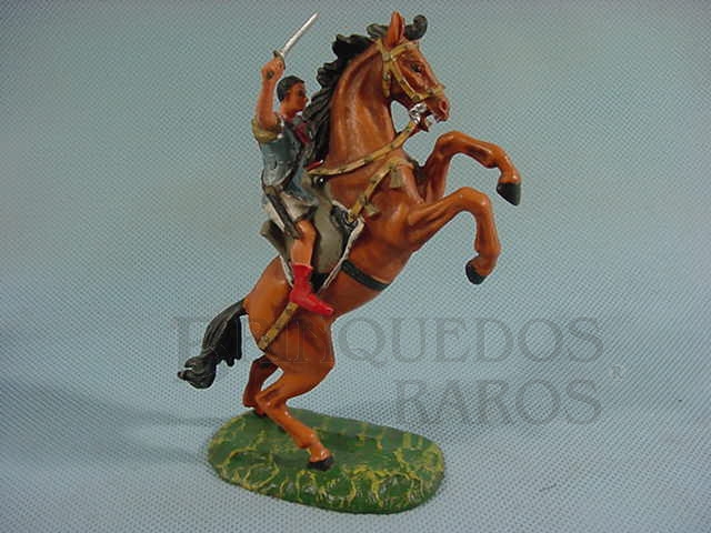 Brinquedo antigo Comandante Romano a cavalo