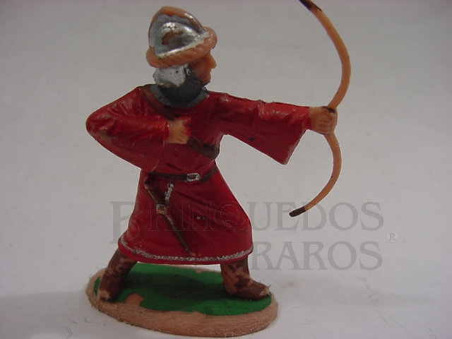 Brinquedo antigo Arqueiro Medieval com arco