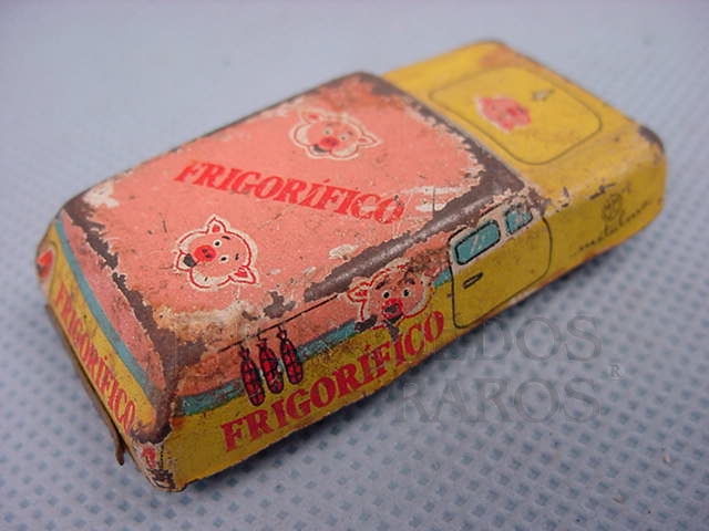 Brinquedo antigo Perua Frigorifico com 5,00 cm de comprimento