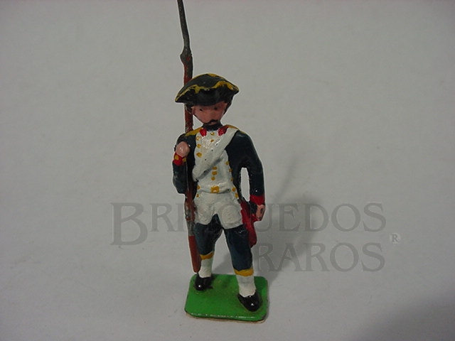 Brinquedo antigo Soldado de Infantaria do 1º Regimento  de Bragança de 1767