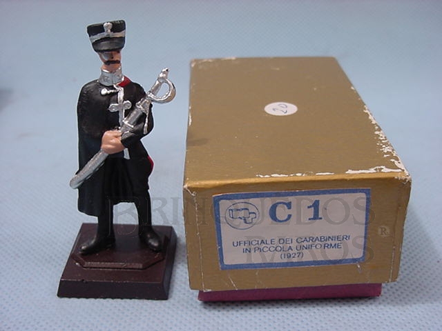 Brinquedo antigo Oficial dos  Carabinieri em Piccola Uniforme 1927
