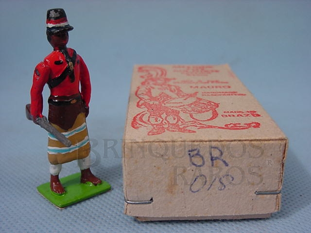 Brinquedo antigo Soldado de Infantaria Paraguaia, Guerra do Paraguai, 1865