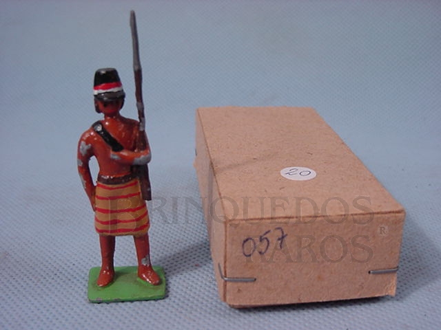 Brinquedo antigo Soldado de Artilharia Paraguaia, Guerra do Paraguai, 1865