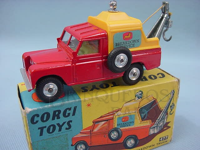 Brinquedo antigo Land Rover Breakdown Truck Ano 1974