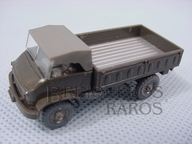 Brinquedo antigo Mercedes Benz Unimog militar escala HO