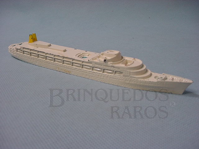 Brinquedo antigo Navio RMS Camberra Waterline Models Década de 1960