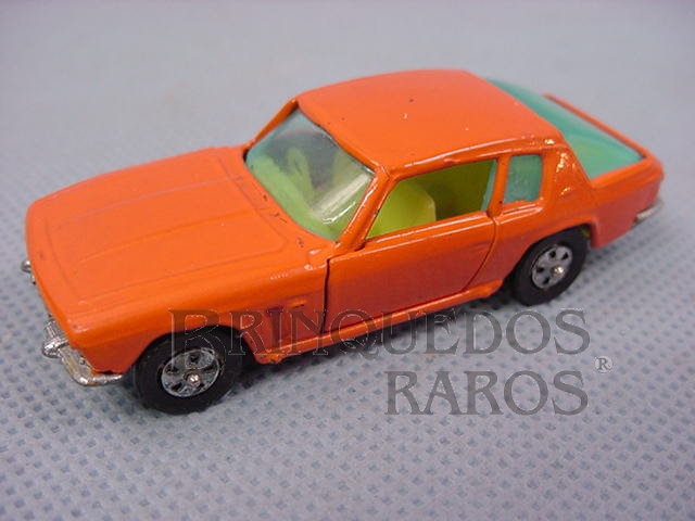 Brinquedo antigo Jensen Interceptor Corgi Jr Whizzwheels laranja