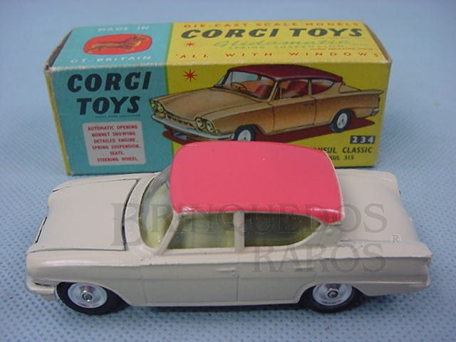 Brinquedo antigo Ford Consul Classic 315 Ano 1962