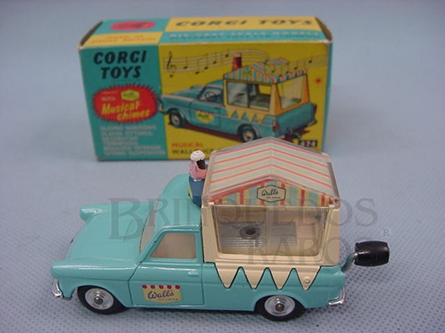 Brinquedo antigo Musical Walls Ice Cream Van on Ford Thames
