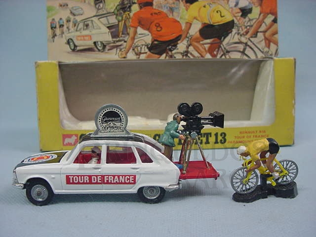 Brinquedo antigo Gift Set Renault R16 Tour de France, Paramount Film Unit