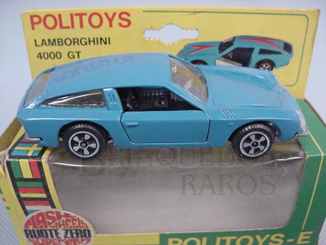 Brinquedo antigo Lamborghini 4000 GT Politoys Década de 1970