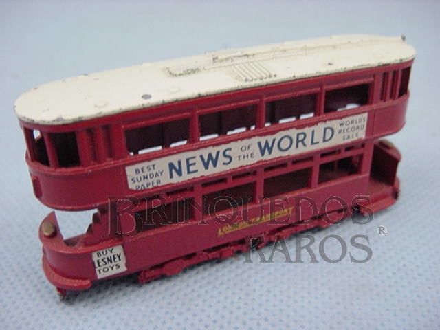 Brinquedo antigo 1907 London E Class Tram Car Yesteryear