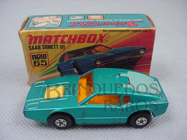 Brinquedo antigo Saab Sonett III Superfast