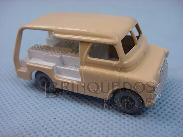 Brinquedo antigo Bedford Milk Delivery Van Metal Regular Wheels