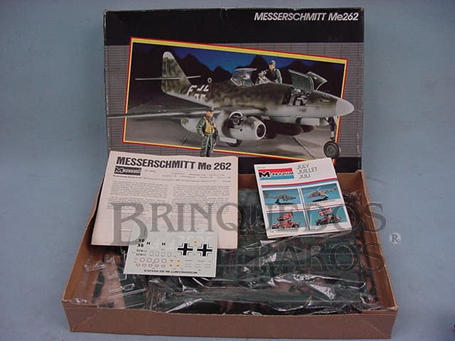 Brinquedo antigo Avião Messerschmitt Me 262